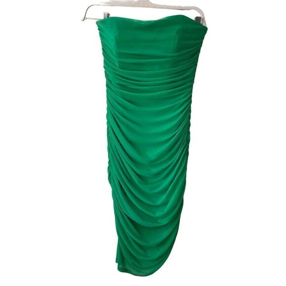 MAJORELLE Ursula Dress in Green Apple - Picture 4 of 9